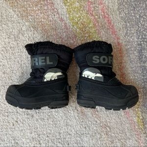 VGUC Sorel Boots - Size 5 Toddler, Black